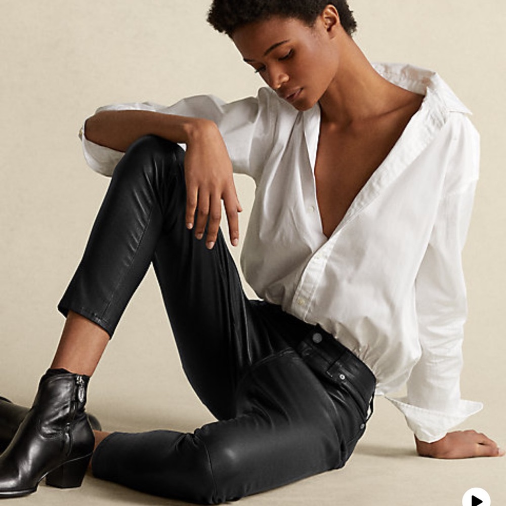 Polo Ralph Lauren Leather Jeans